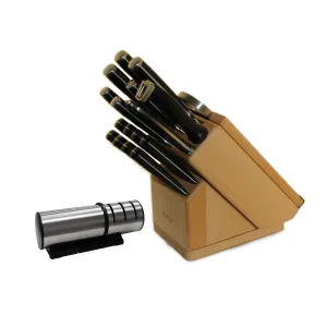 BergHOFF Forged 21Pc Stainless Steel Smart Knife Block with Sharpener Food Storage,Kitchen Storage