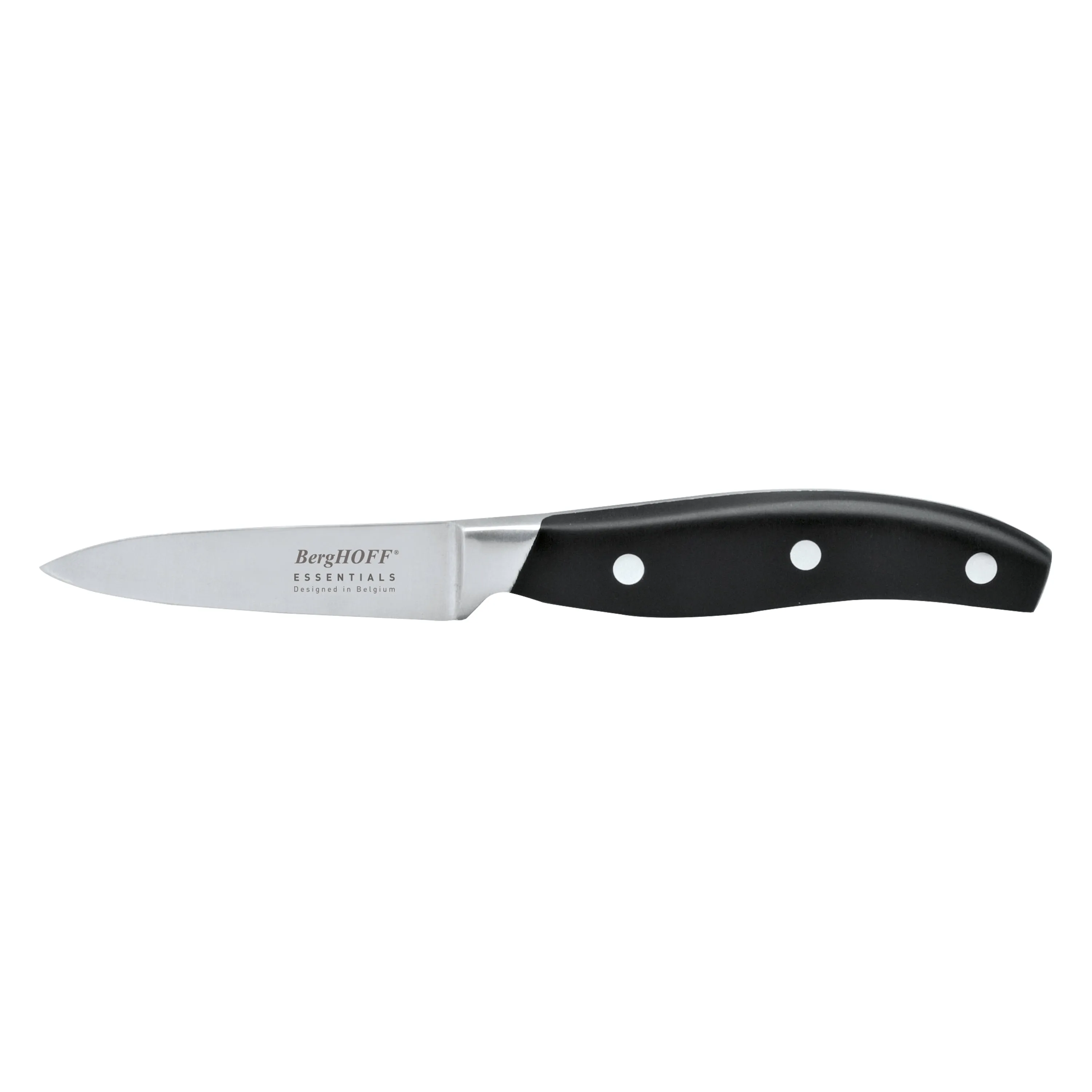 BergHOFF Forged 9pc Stainless Steel Knife Block Set with 3-in-1 Sharpener