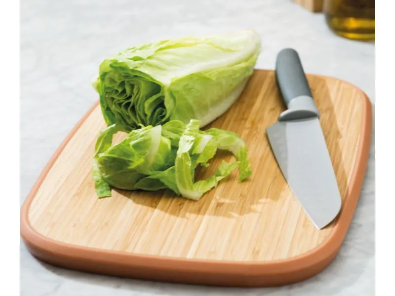 BergHOFF Leo 14.5" Bamboo Cutting Board Anti-Slip, Pink