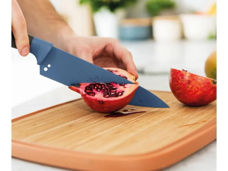 BergHOFF Leo 14.5" Bamboo Cutting Board Anti-Slip, Pink