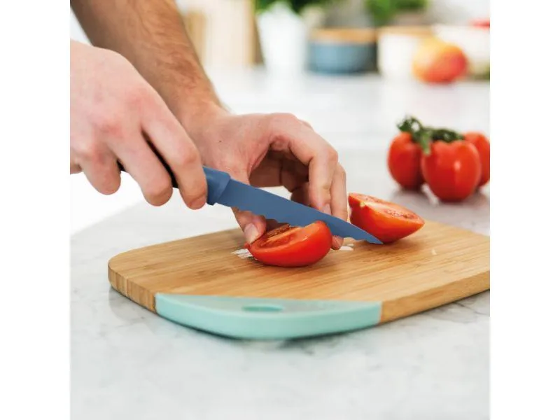 BergHOFF Leo 3Pc Kitchen Knife Starter Set, Blue