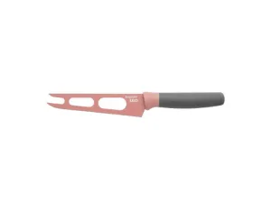 BergHOFF Leo 5" Stainless Steel Cheese Knife, Pink Food Storage,Kitchen Storage