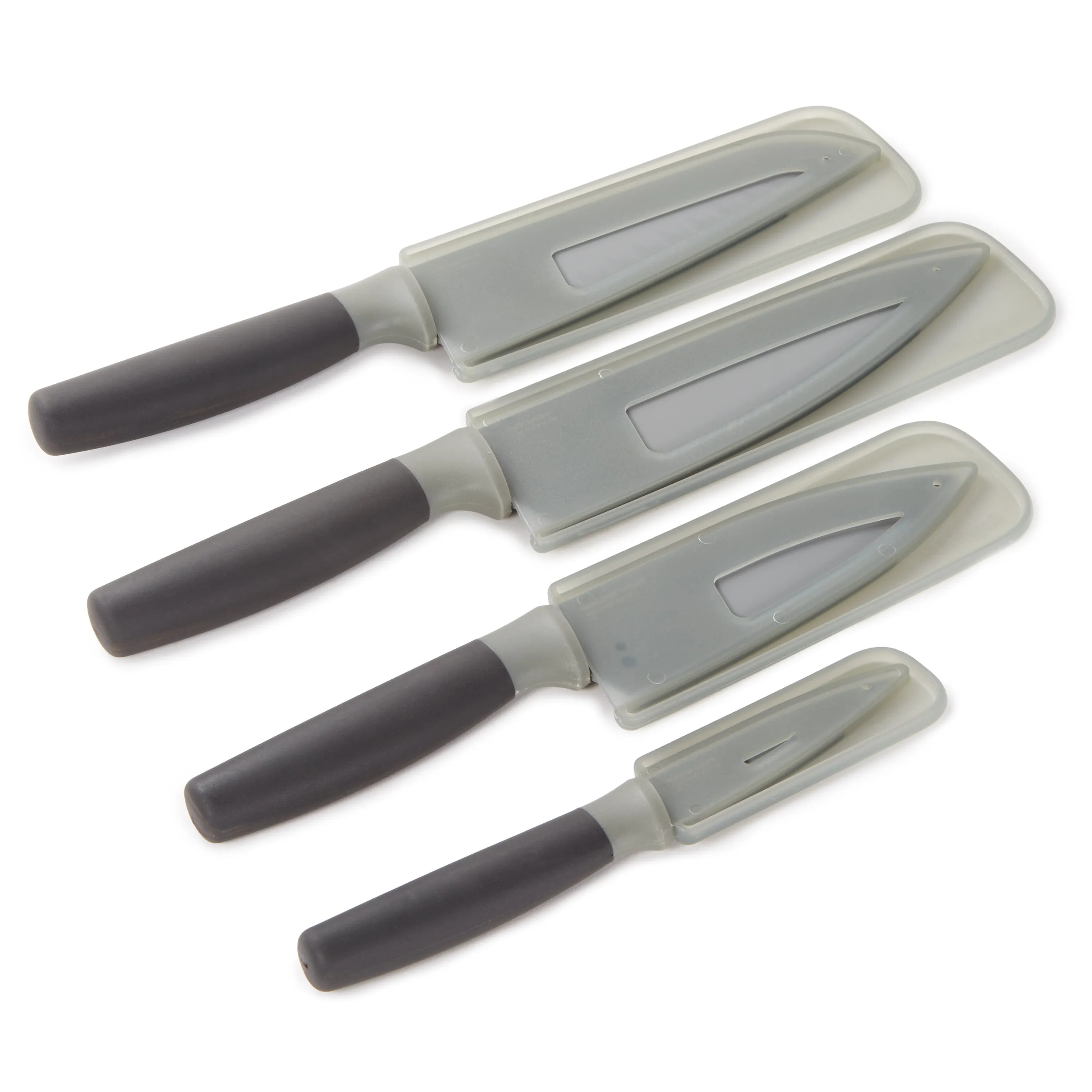 BergHOFF Leo Balance 4Pc Nonstick Stainless Steel Cutlery Set, Recycled Material, Grey