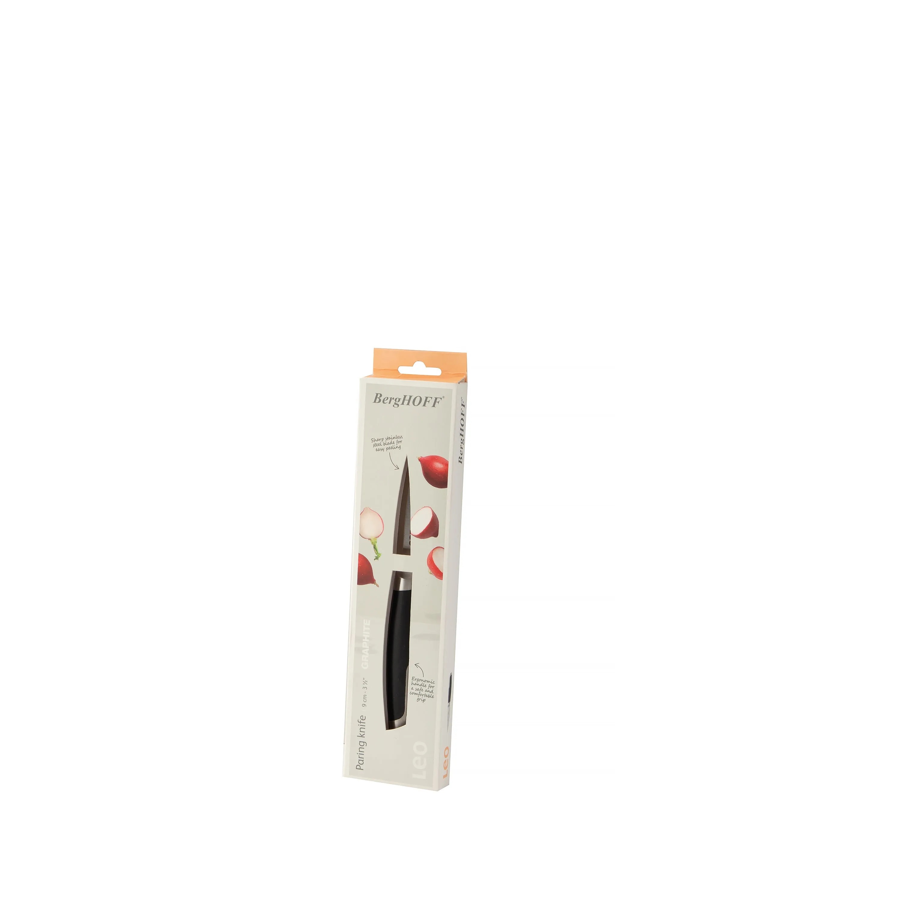 BergHOFF Leo Graphite Stainless Steel Paring Knife 3.5"
