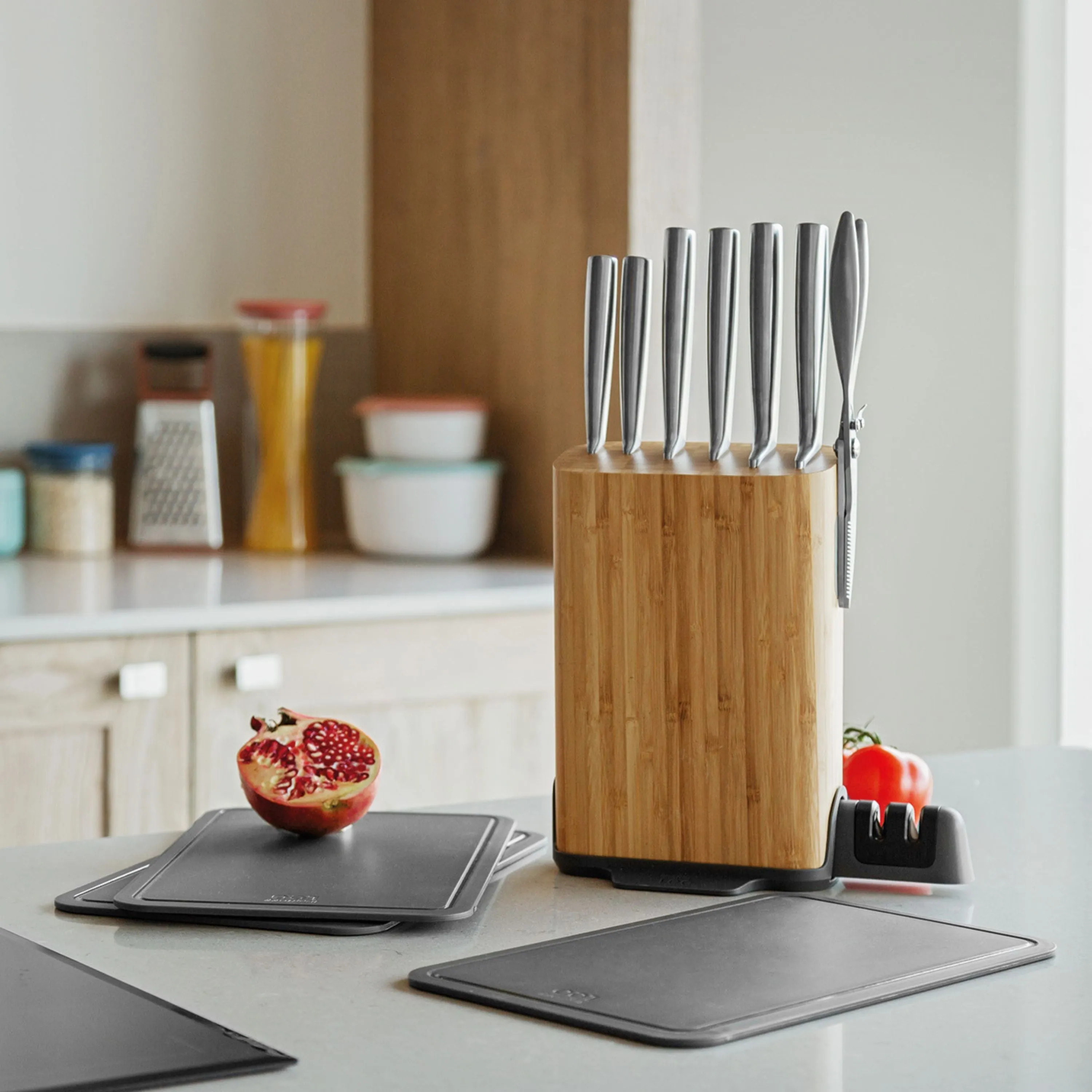 BergHOFF Leo Legacy 3Pc PP Cutting Board Set 12.5", Gray