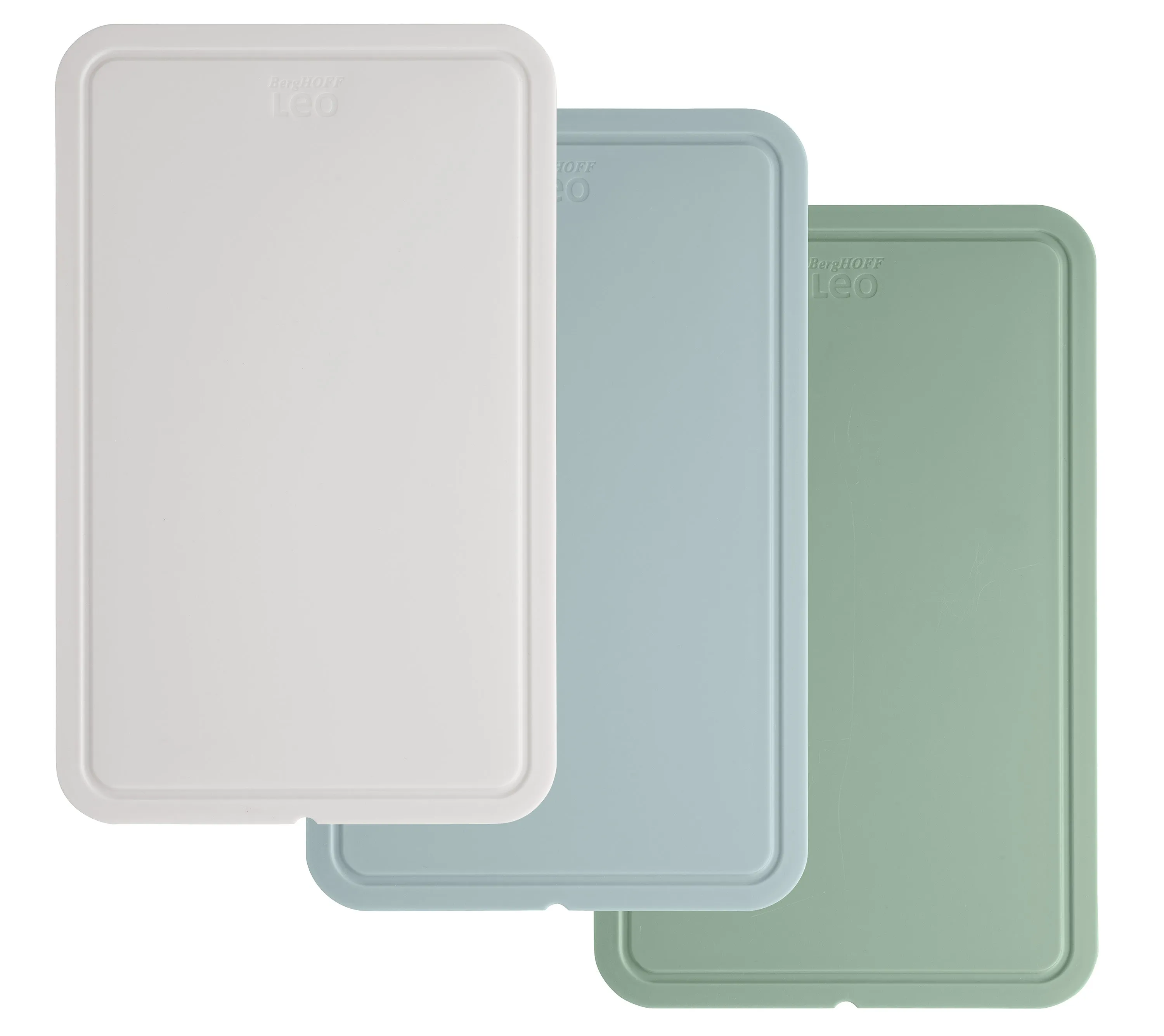 BergHOFF Leo Legacy 3Pc PP Cutting Board Set 12.5", Multicolor Food Storage,Kitchen Storage