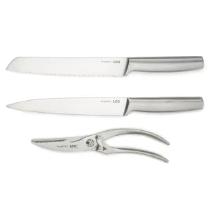 BergHOFF Leo Legacy 3Pc Stainless Steel Cutlery Set Food Storage,Kitchen Storage