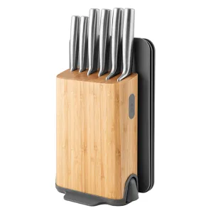 BergHOFF Leo Legacy Stainless Steel 11Pc Knife Block Set Food Storage,Kitchen Storage