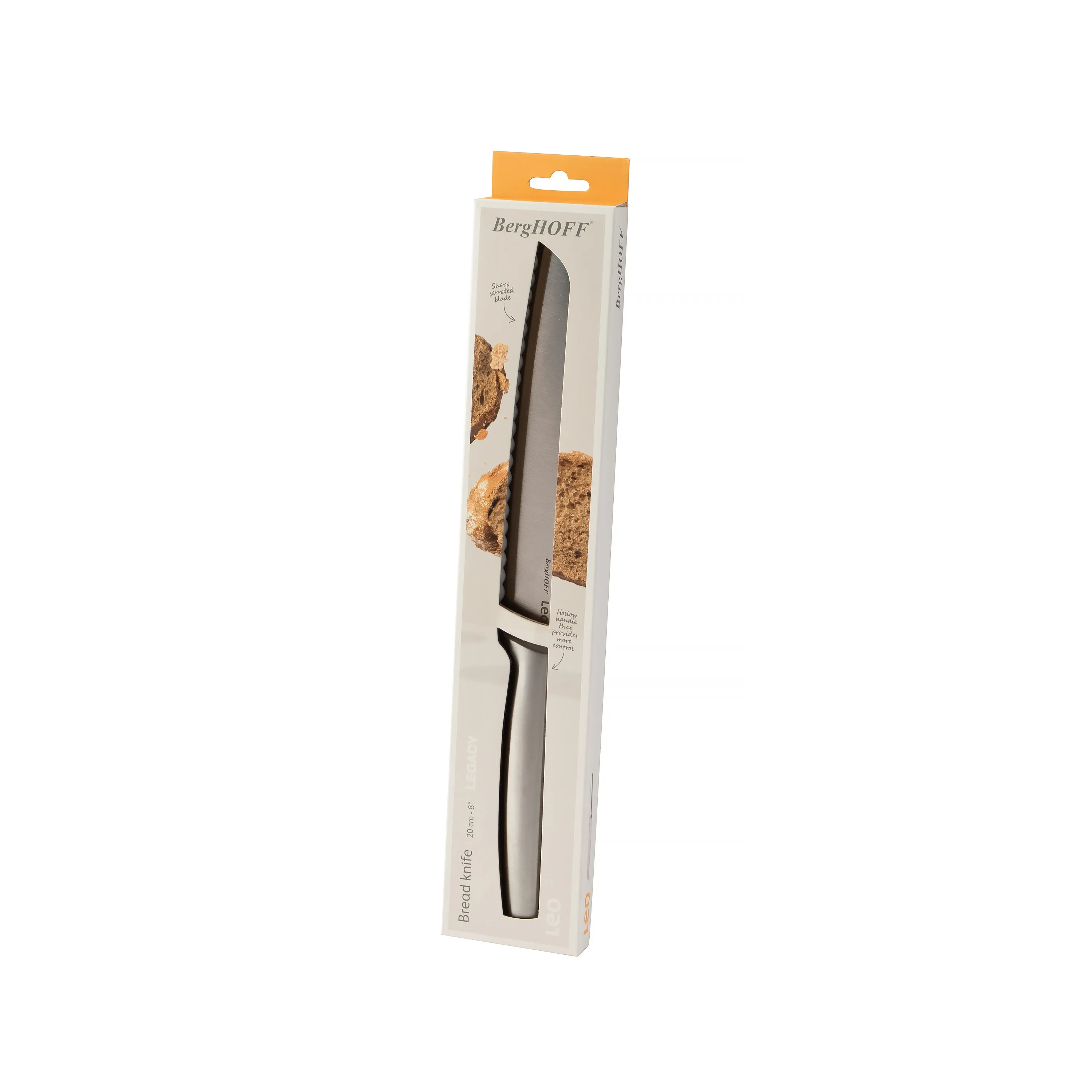 BergHOFF Leo Legacy Stainless Steel Bread Knife 8"