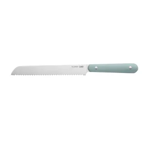 BergHOFF Leo Slate Stainless Steel Bread Knife 8" Food Storage,Kitchen Storage