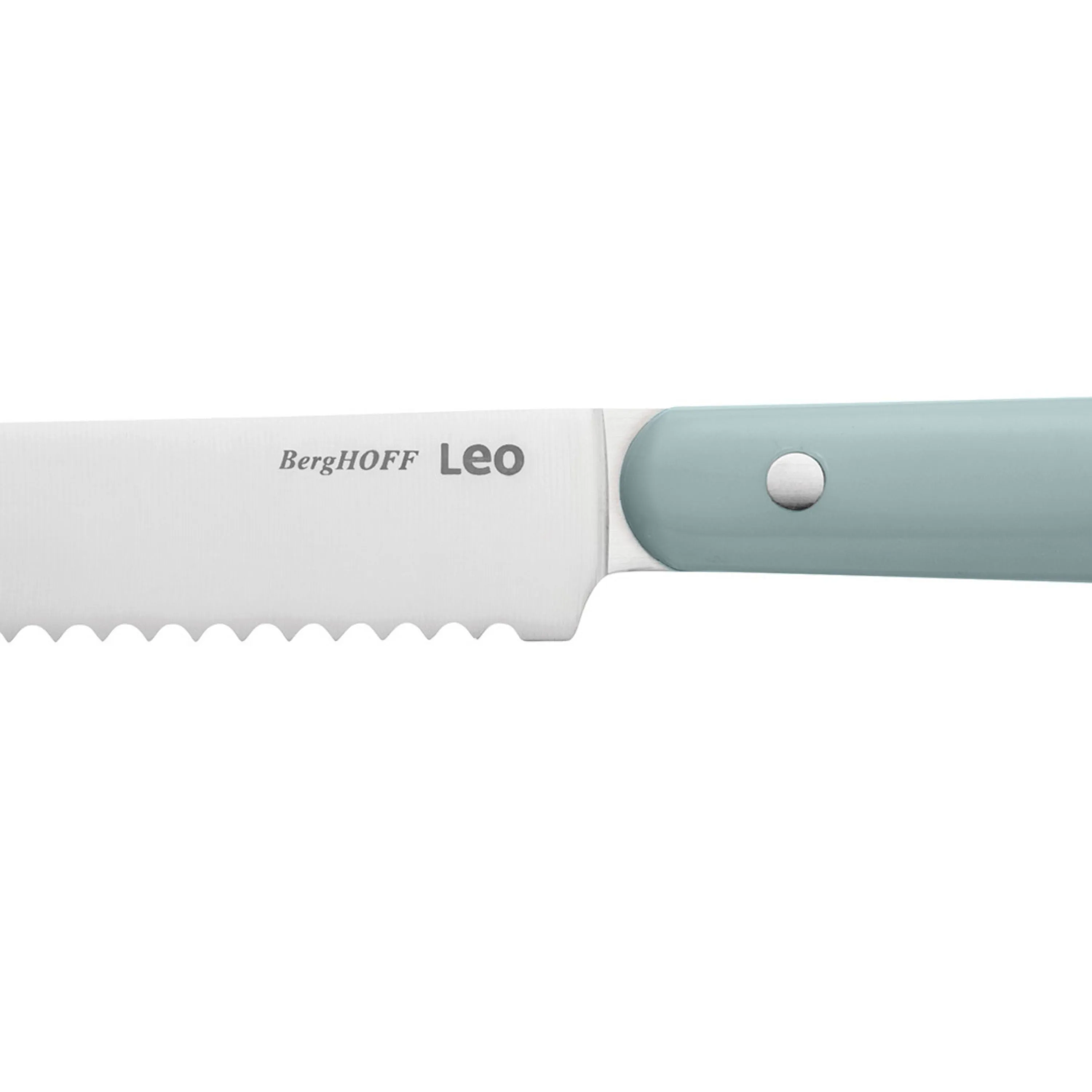 BergHOFF Leo Slate Stainless Steel Bread Knife 8"