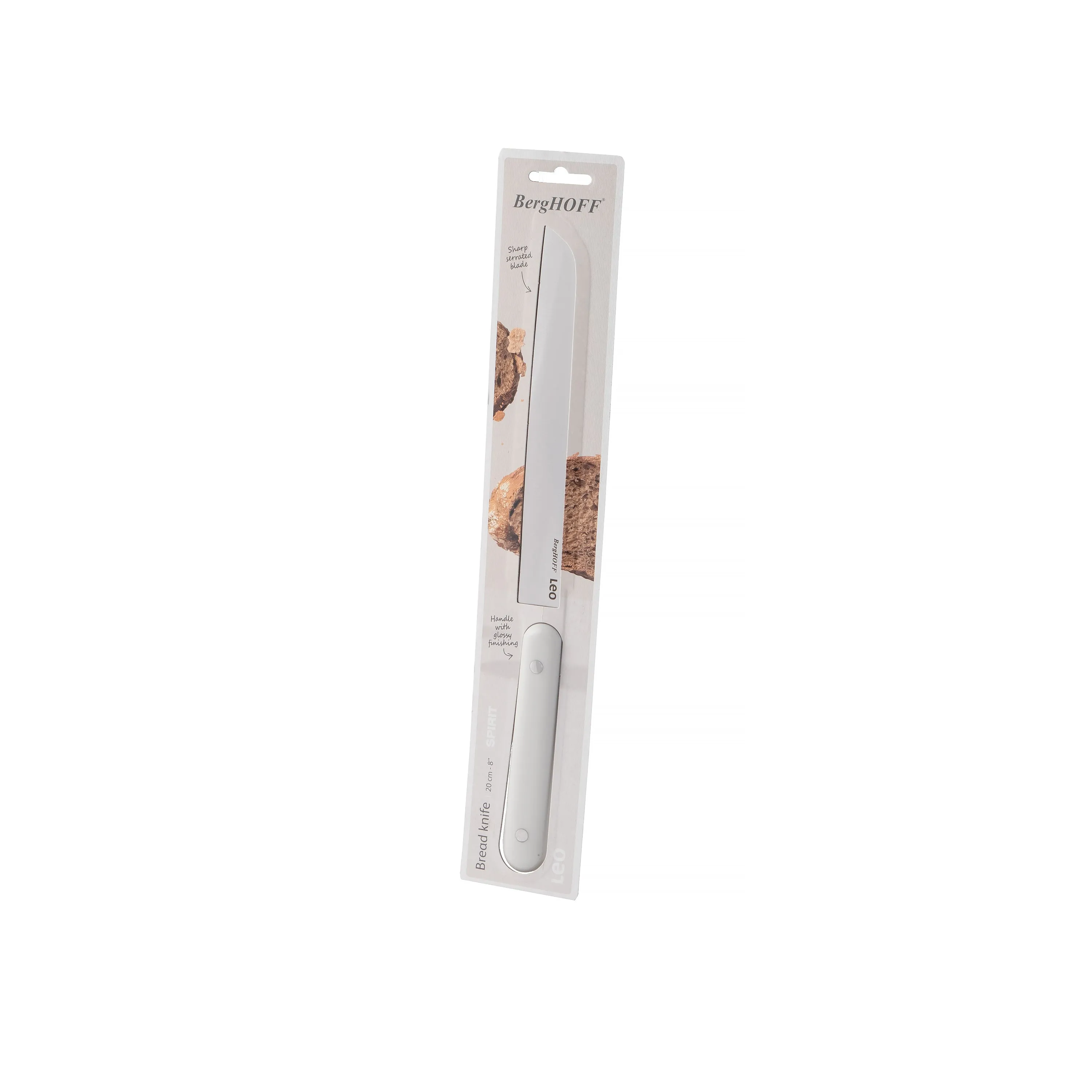 BergHOFF Leo Spirit Stainless Steel Bread Knife 8"