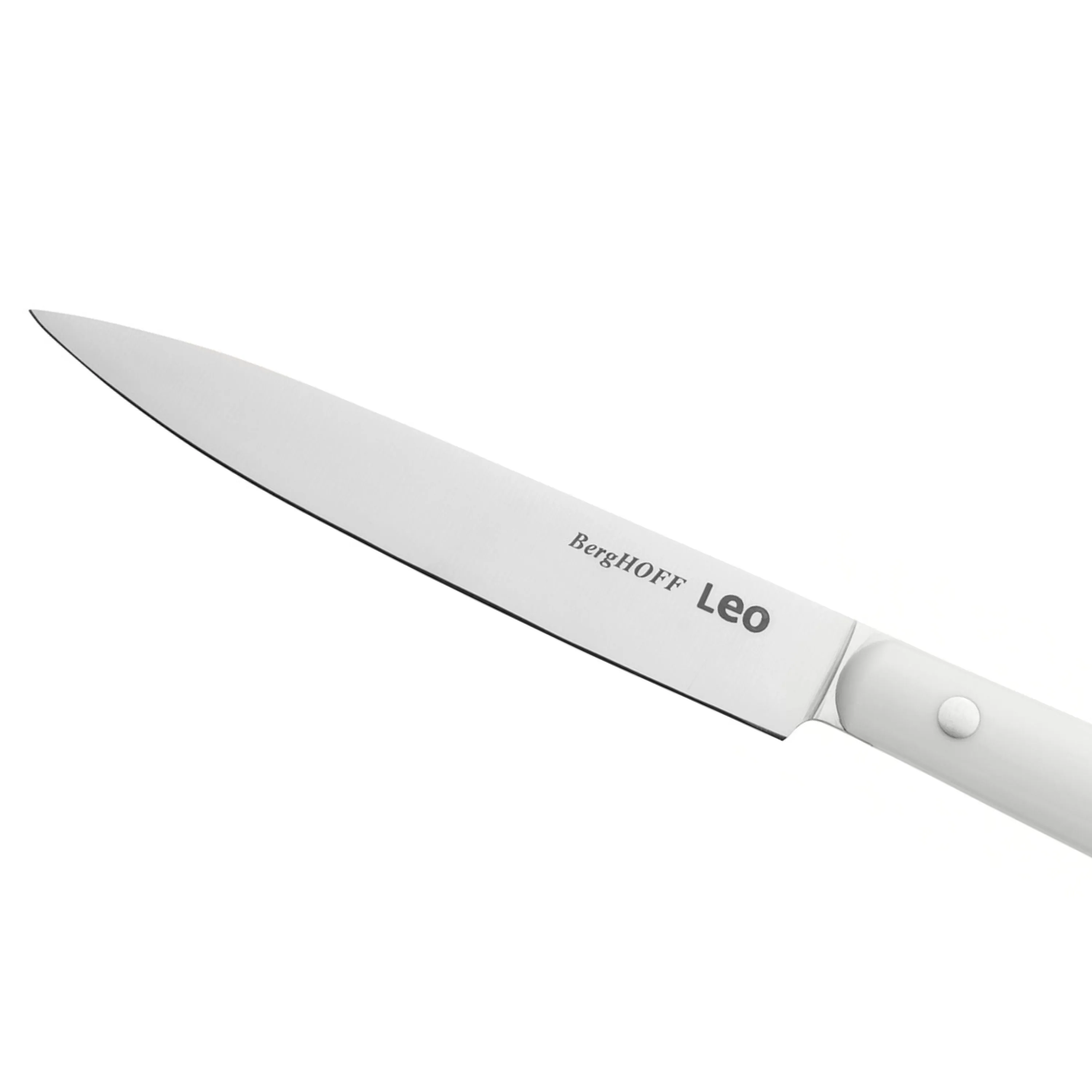 BergHOFF Leo Stainless Steel 2Pc Paring Knife Set, Slate & Spirit