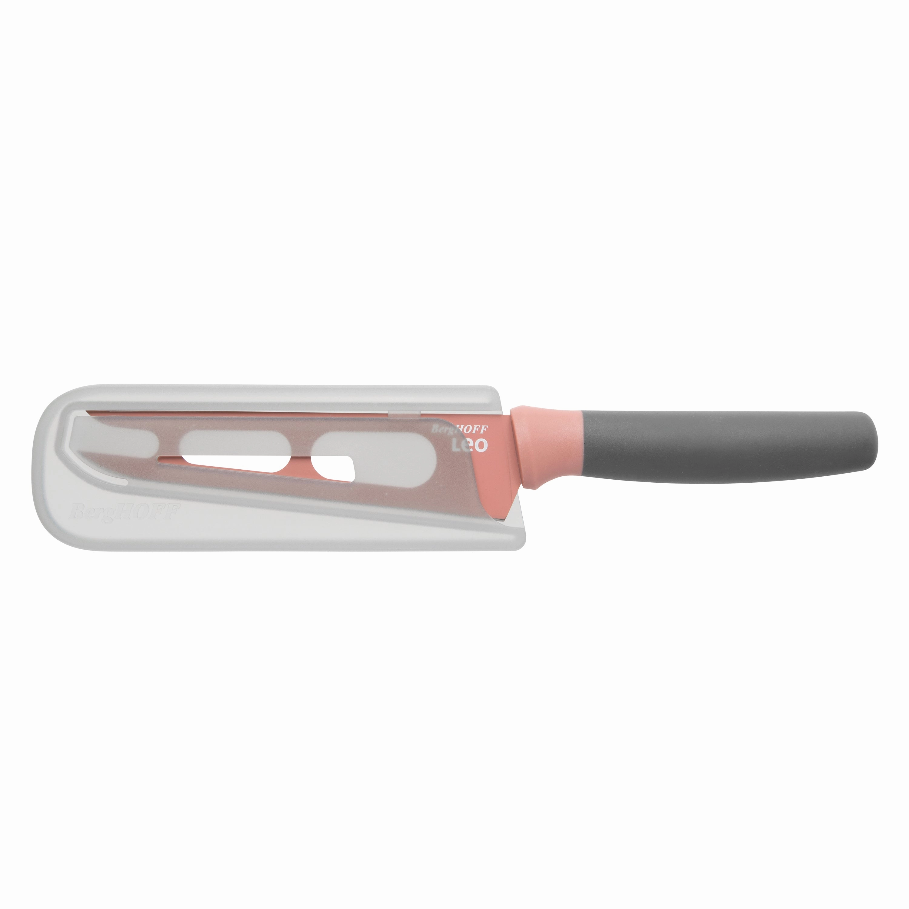 BergHOFF Leo 5Pc Cutlery & Board Prep Set, Pink, Green