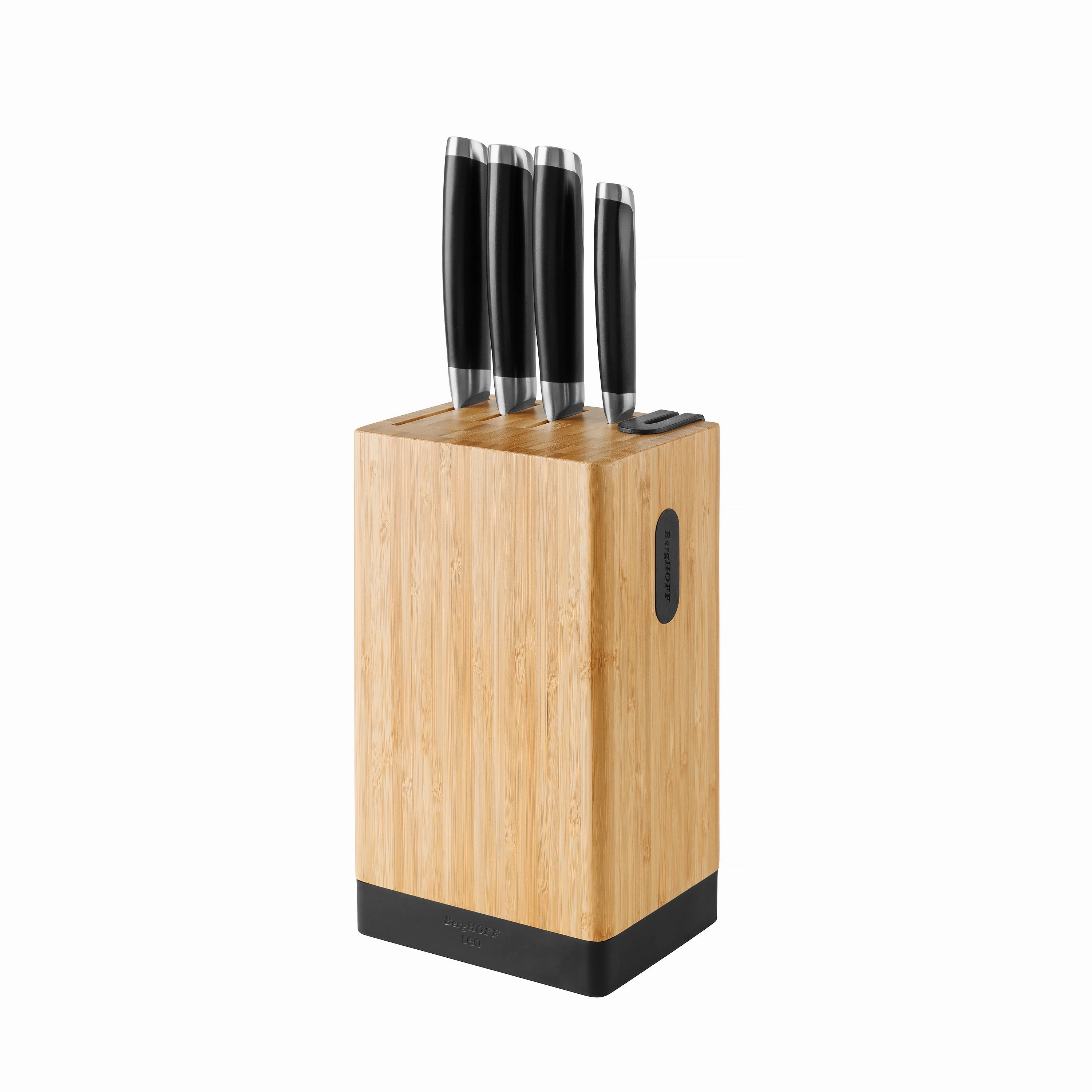 BergHOFF Leo Graphite 5Pc Cutlery Block Set Food Storage,Kitchen Storage