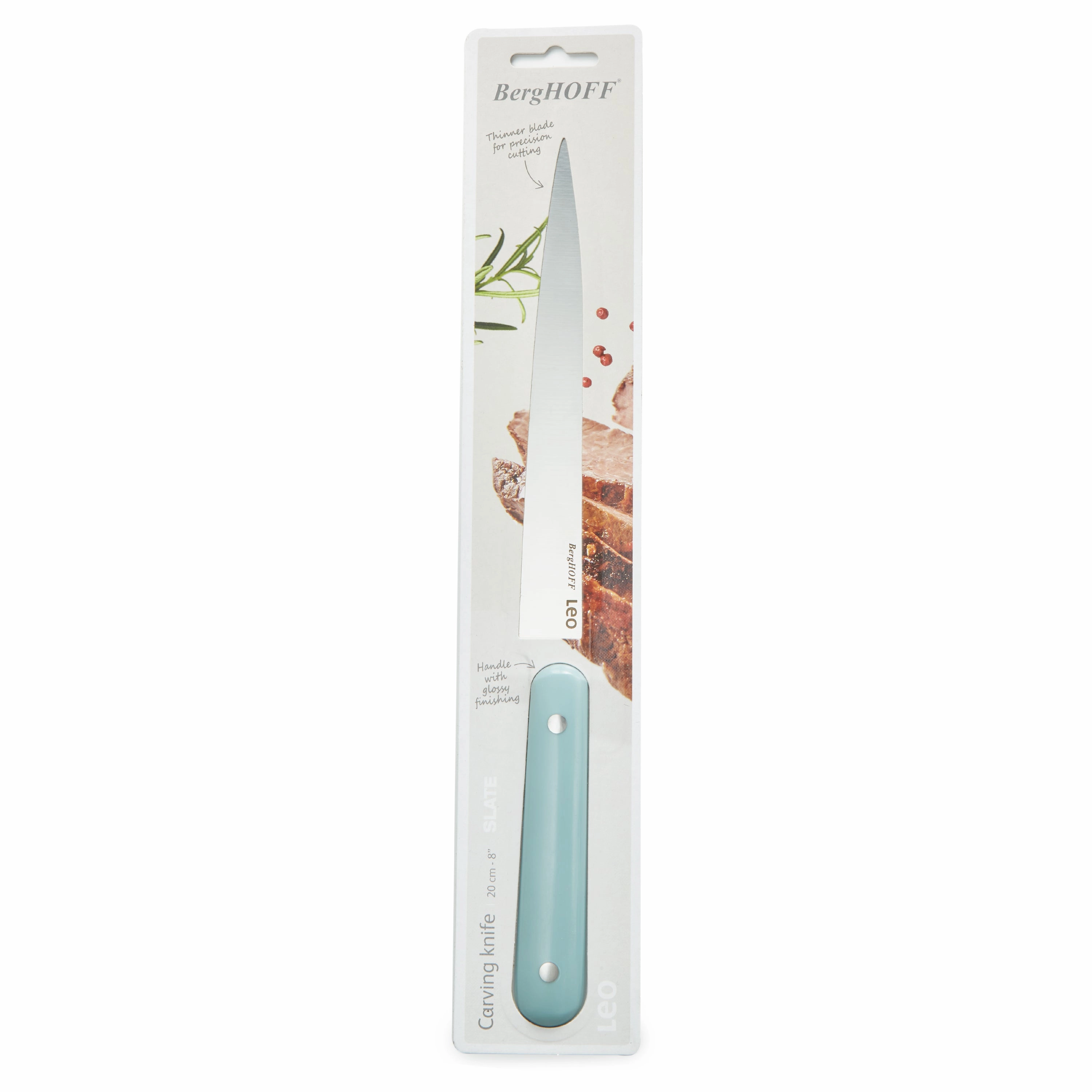 BergHOFF Leo Slate 3Pc Cutlery Set, Stainless Steel Blades