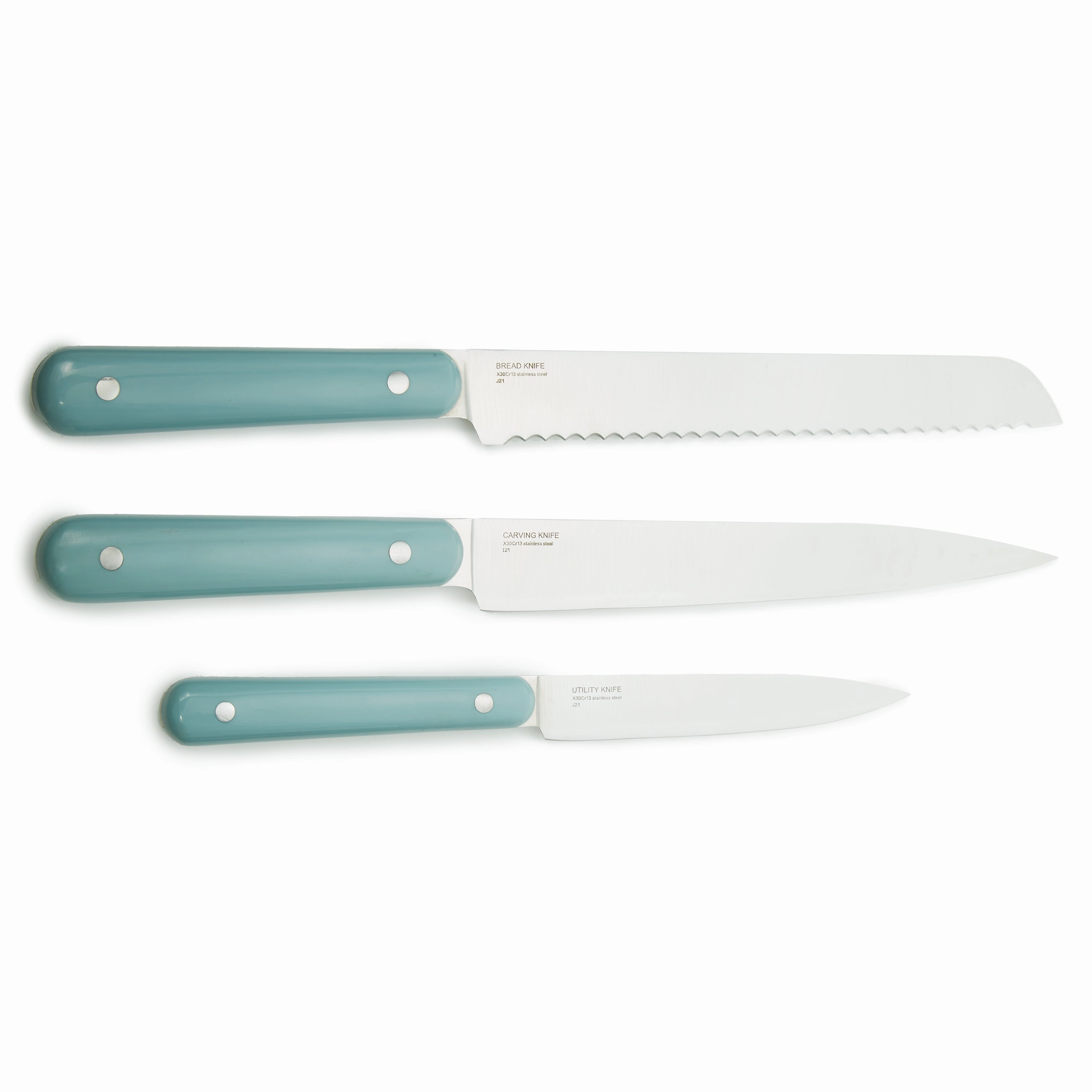 BergHOFF Leo Slate 3Pc Cutlery Set, Stainless Steel Blades