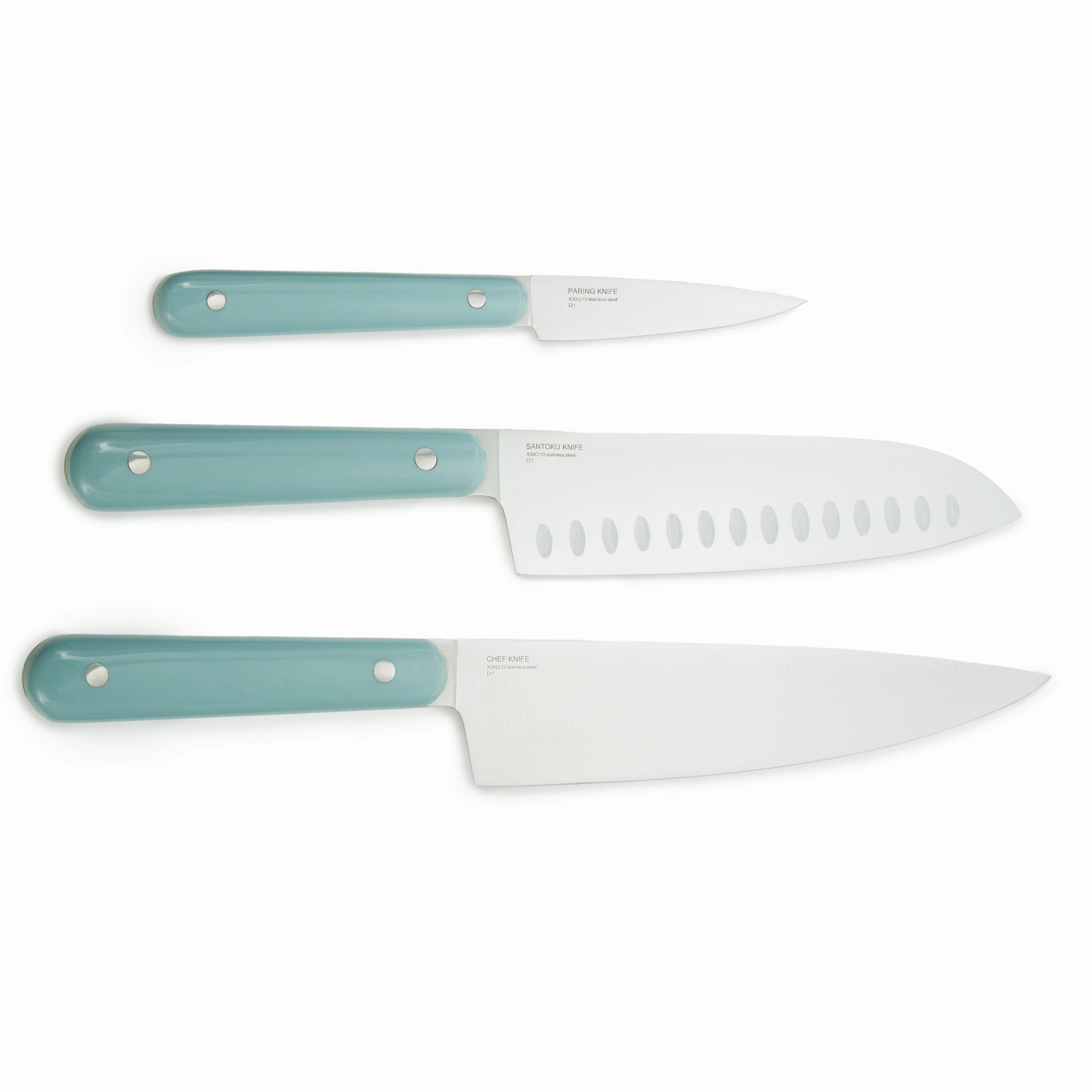 BergHOFF Leo Slate 3Pc Stainless Steel Cutlery Set