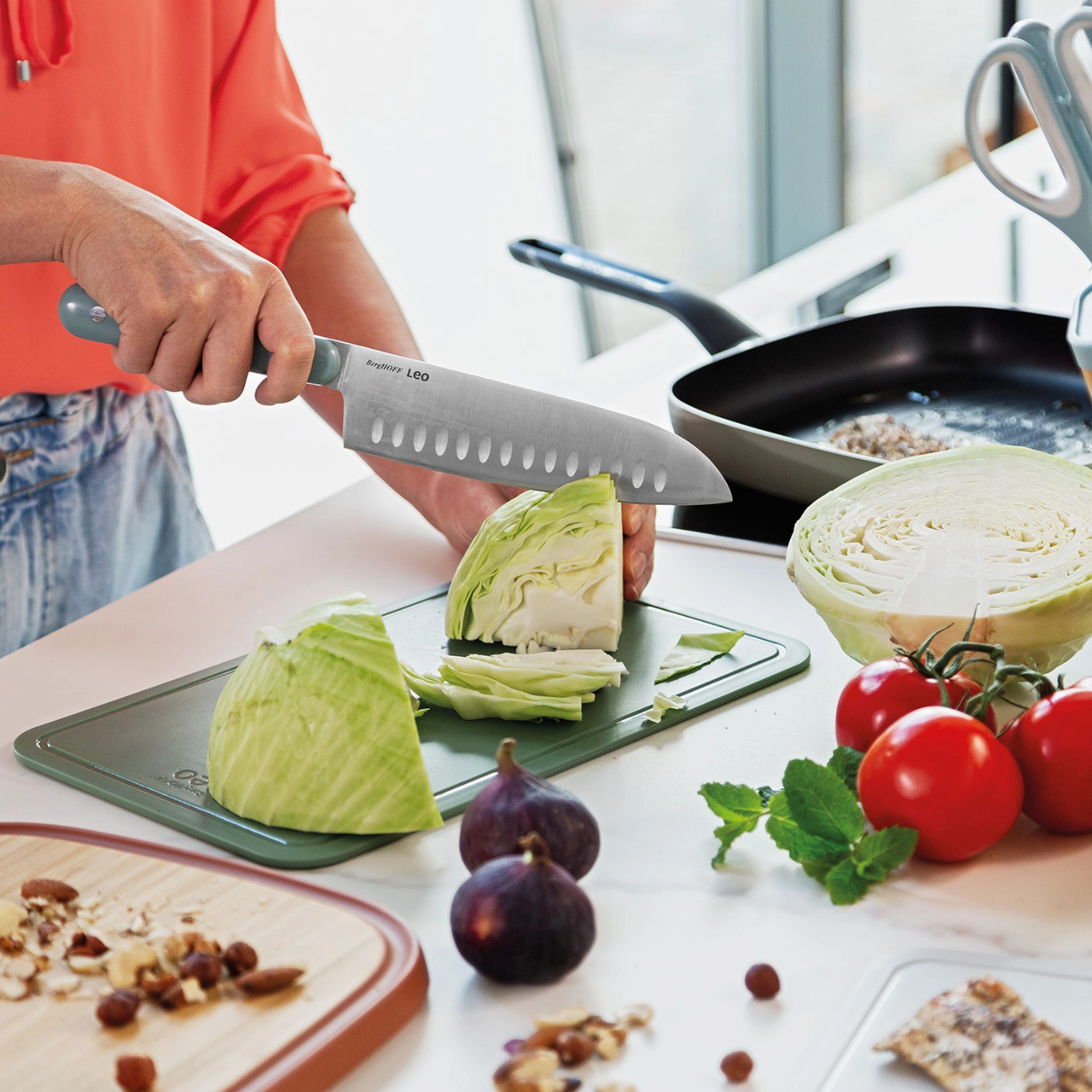 BergHOFF Leo Slate 3Pc Stainless Steel Cutlery Set