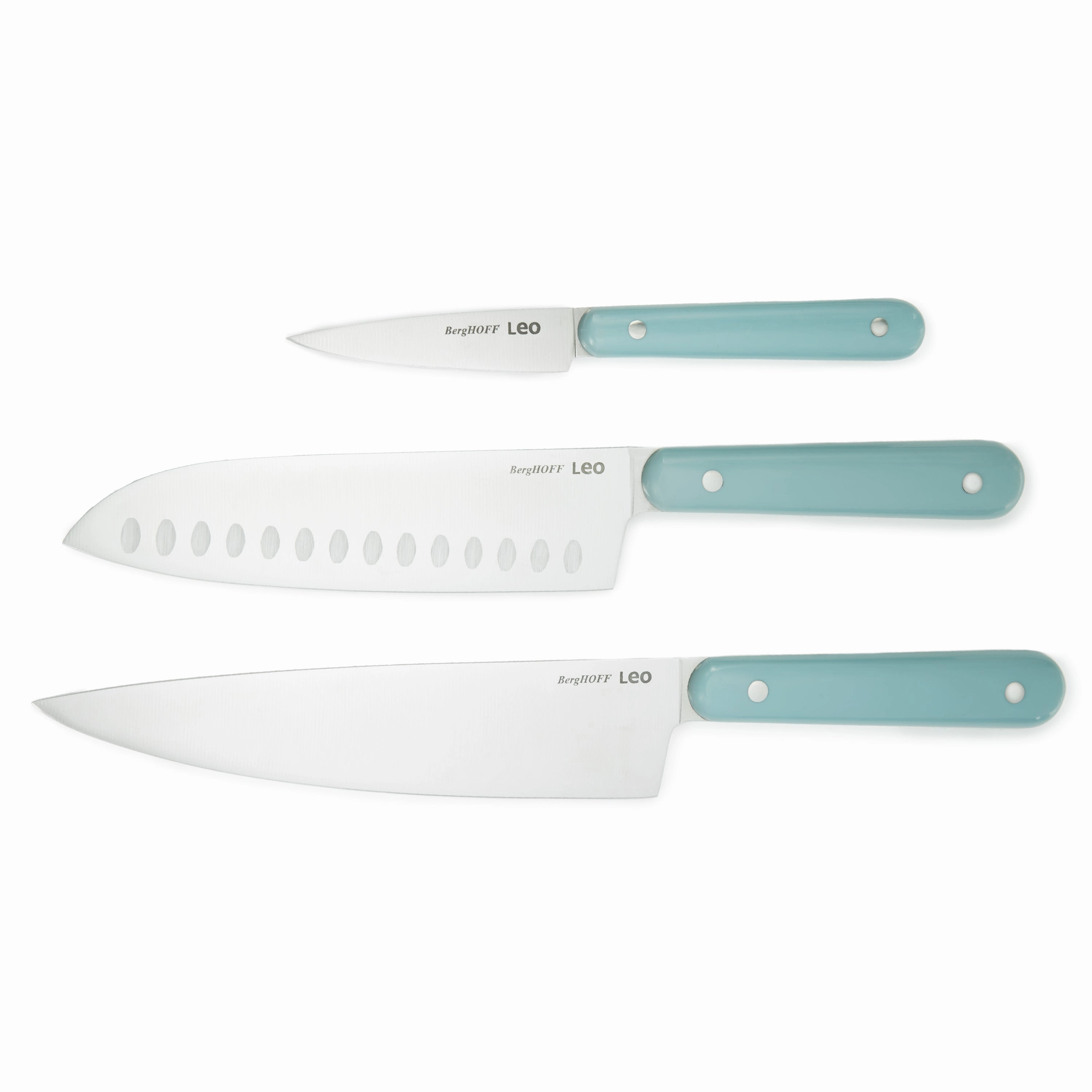 BergHOFF Leo Slate 3Pc Stainless Steel Cutlery Set Food Storage,Kitchen Storage