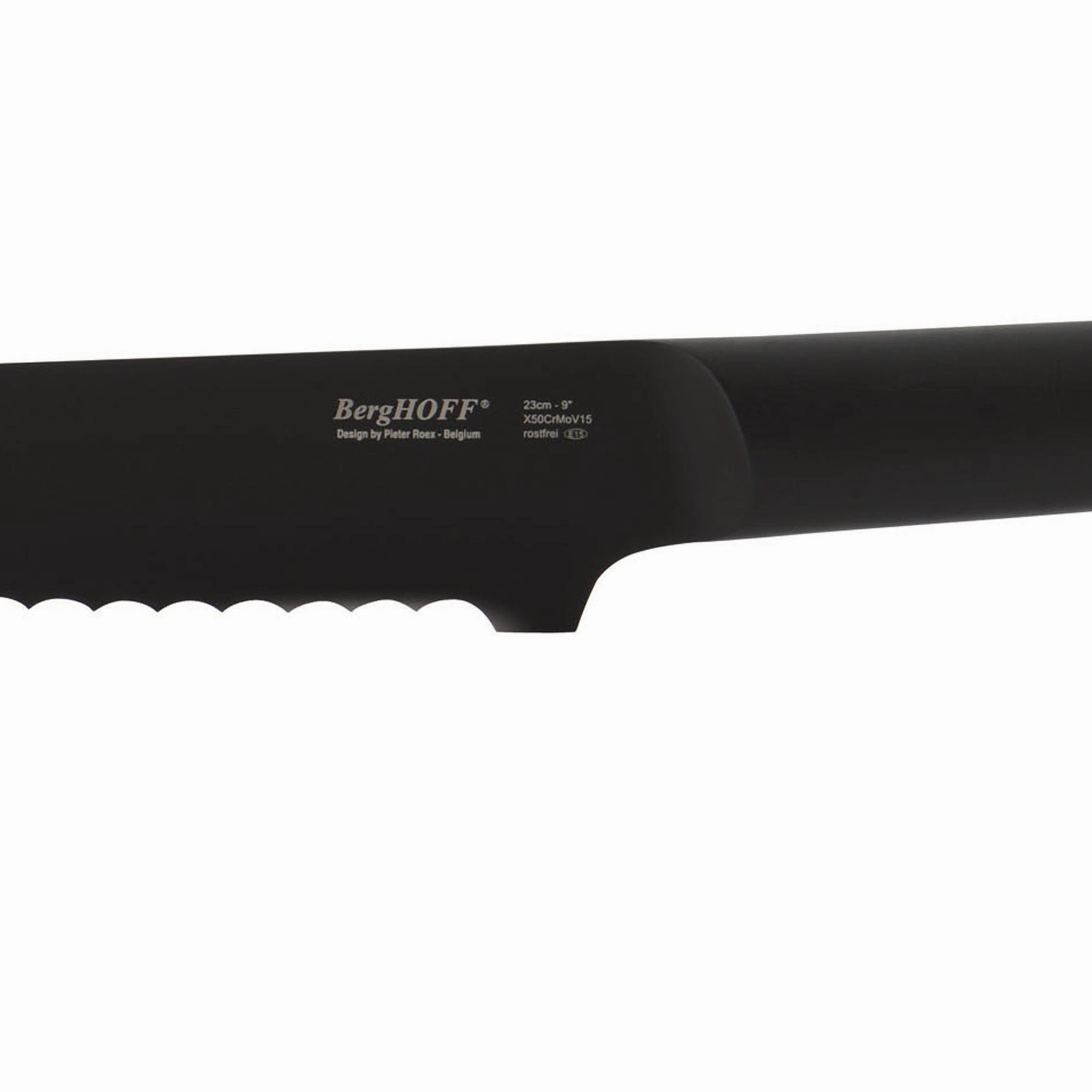 BergHOFF Ron 9" Bread Knife, Black
