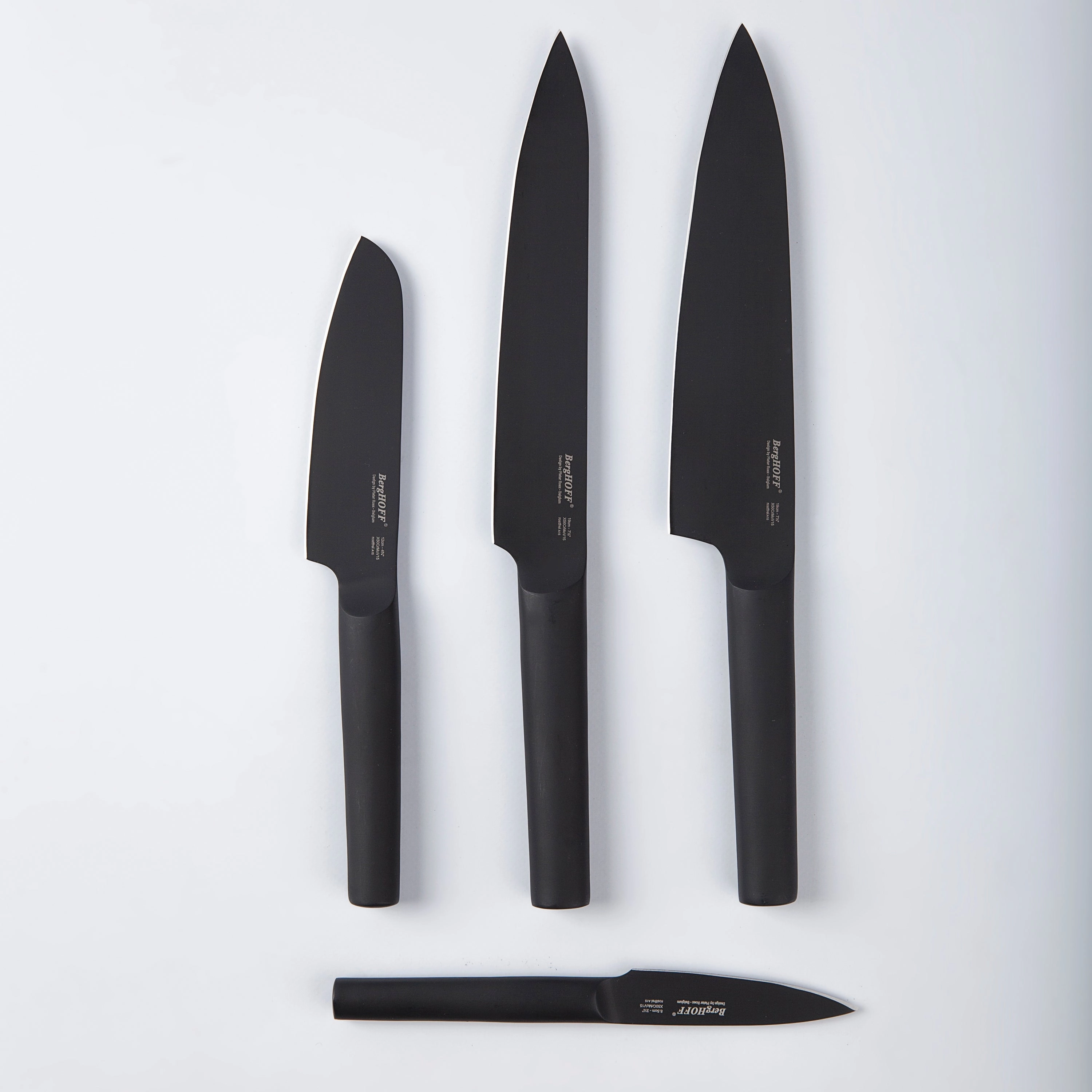 BergHOFF Ron Nonstick Chef's Knife 7.5", Black