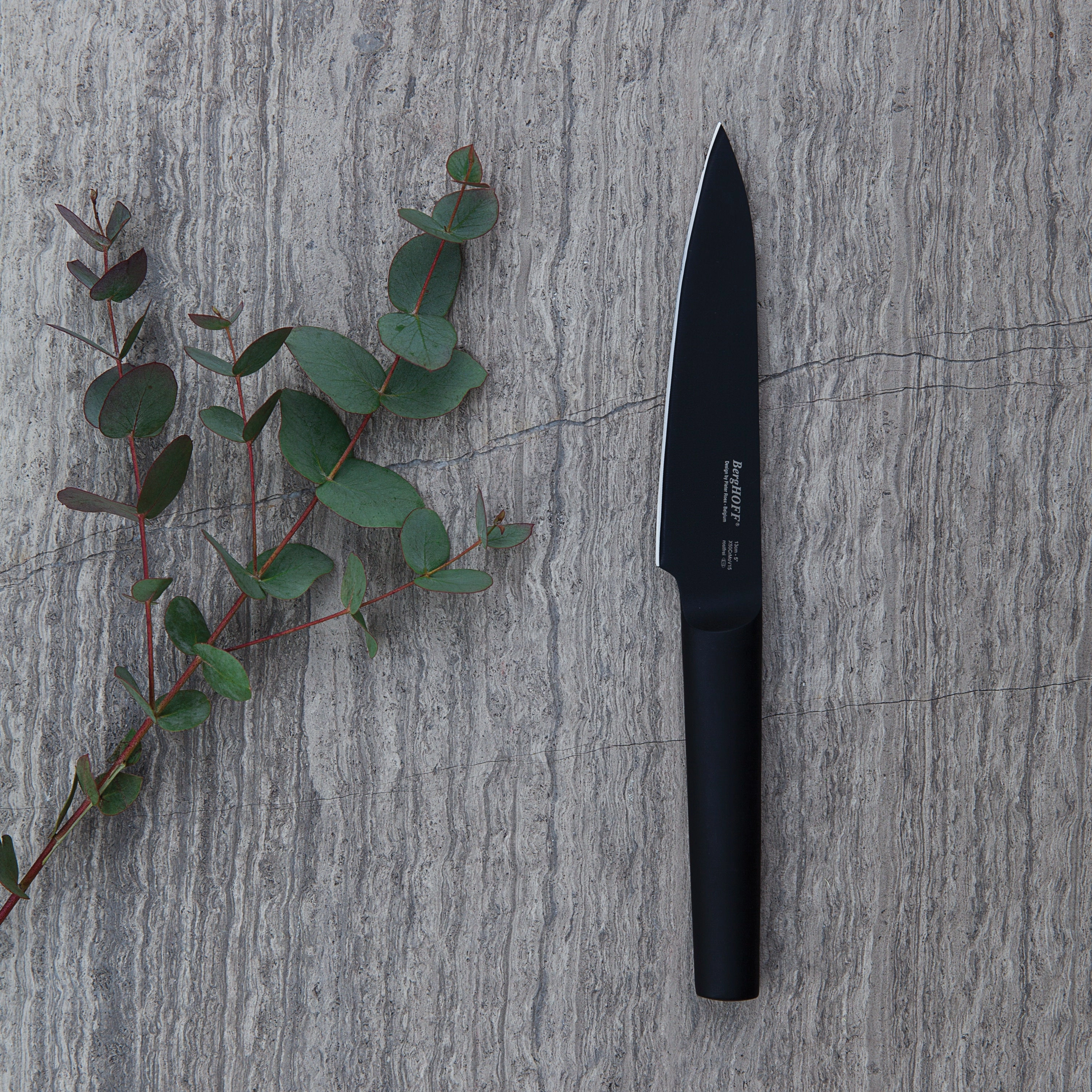 BergHOFF Ron Utility Knife, Black 5"