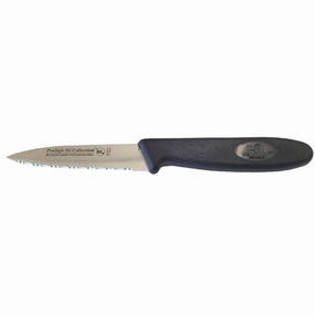BergHOFF Soft Grip 3.25" High Chromium Non-Stain Carbon Steel Tapered Paring Knife Food Storage,Kitchen Storage