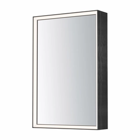 Bevel 24x36" Medicine Cabinet LED Mirror Wall Decor,modern wall decor set