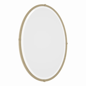 Beveled Oval Mirror Wall Decor,modern wall decor set