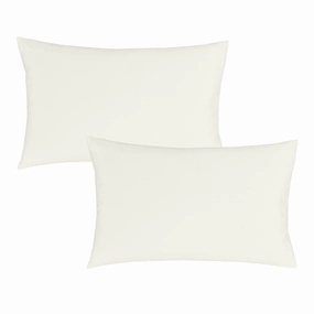 Bianca Fine Linens 180 Thread Count Egyptian Cotton Pack of 2 Pillow cases Cream Bedding,luxury bedding sets