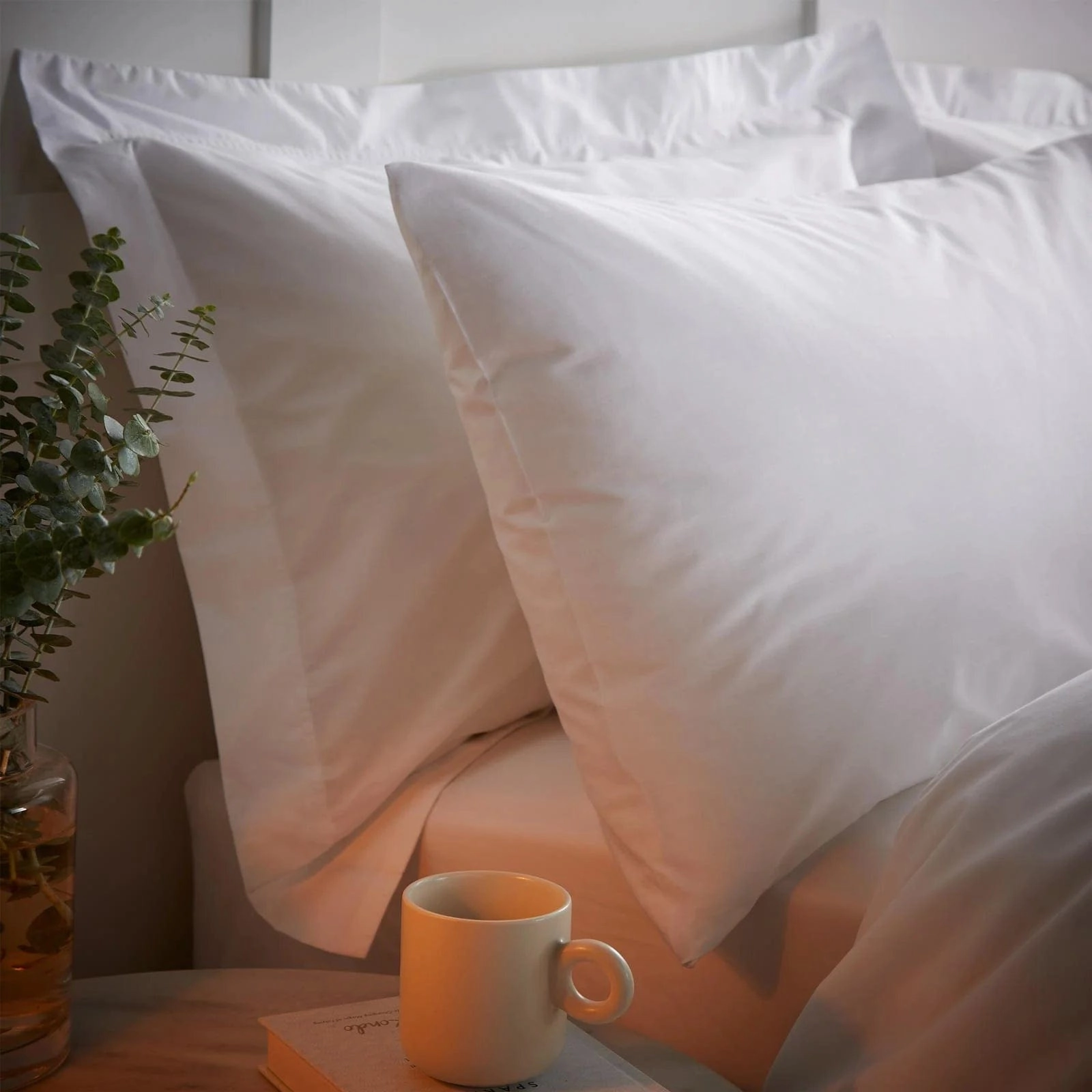 Bianca Fine Linens 200 Thread Count Temperature Controlling TENCEL Lyocell Duvet Cover Set White