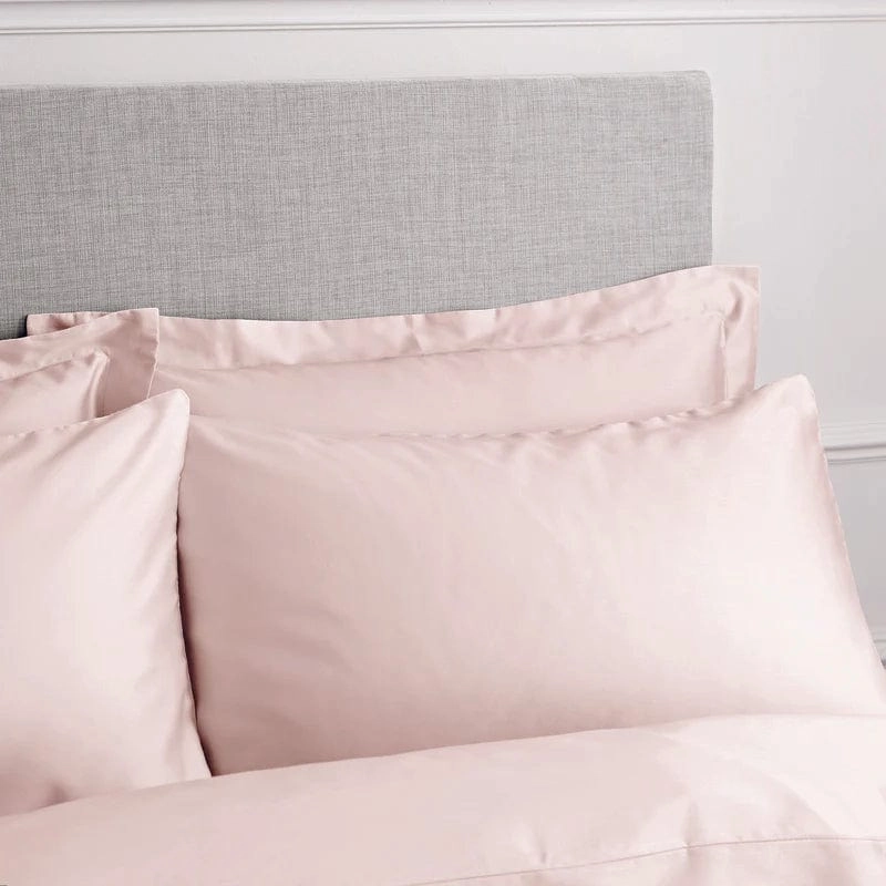Bianca Fine Linens 400 Thread Count Cotton Sateen Duvet Set - Pink