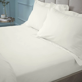 Bianca Fine Linens Bedroom 180 Thread Count Egyptian Cotton Fitted Sheet Cream Bedding,luxury bedding sets