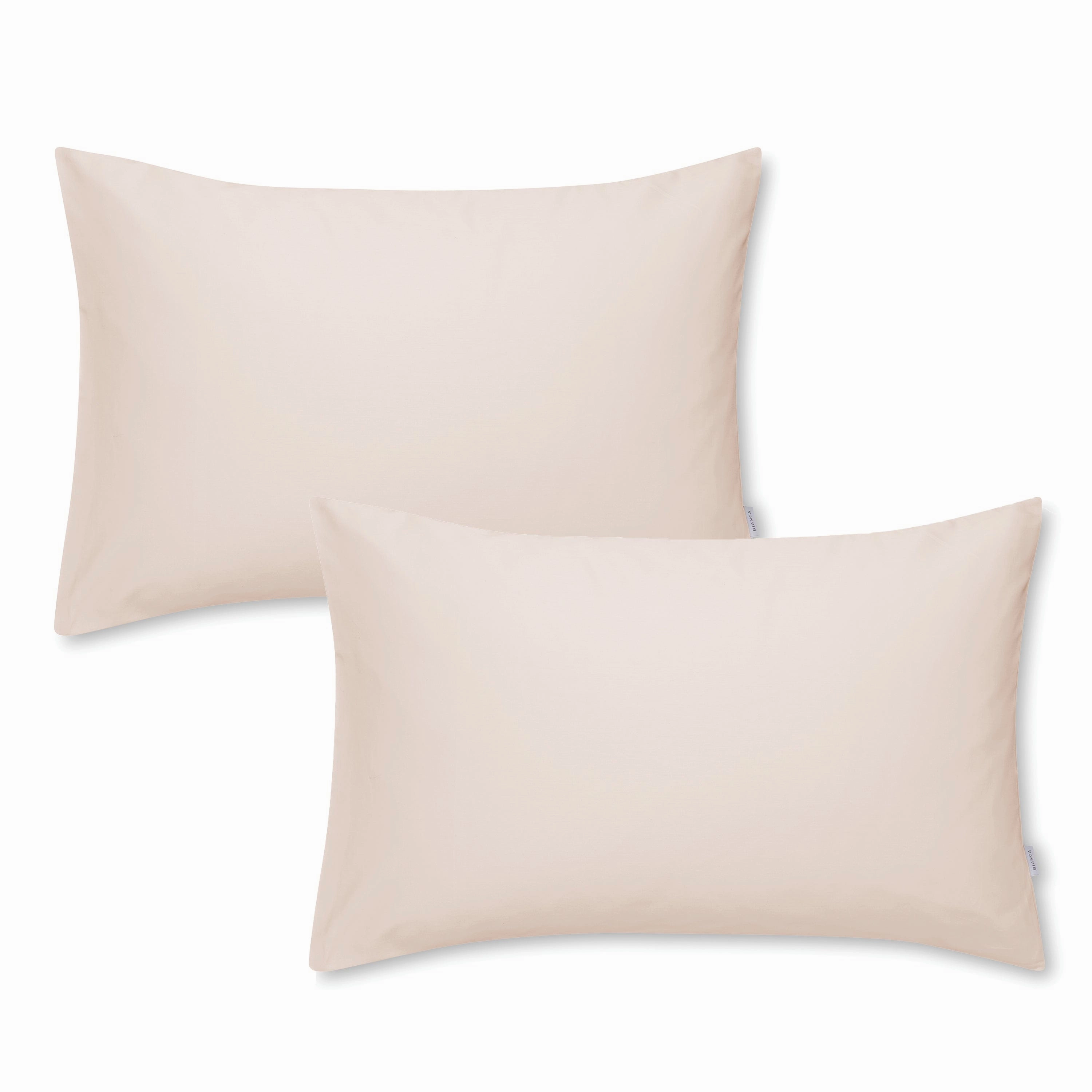 Bianca Fine Linens Cotton Sateen Pillowcase Pair