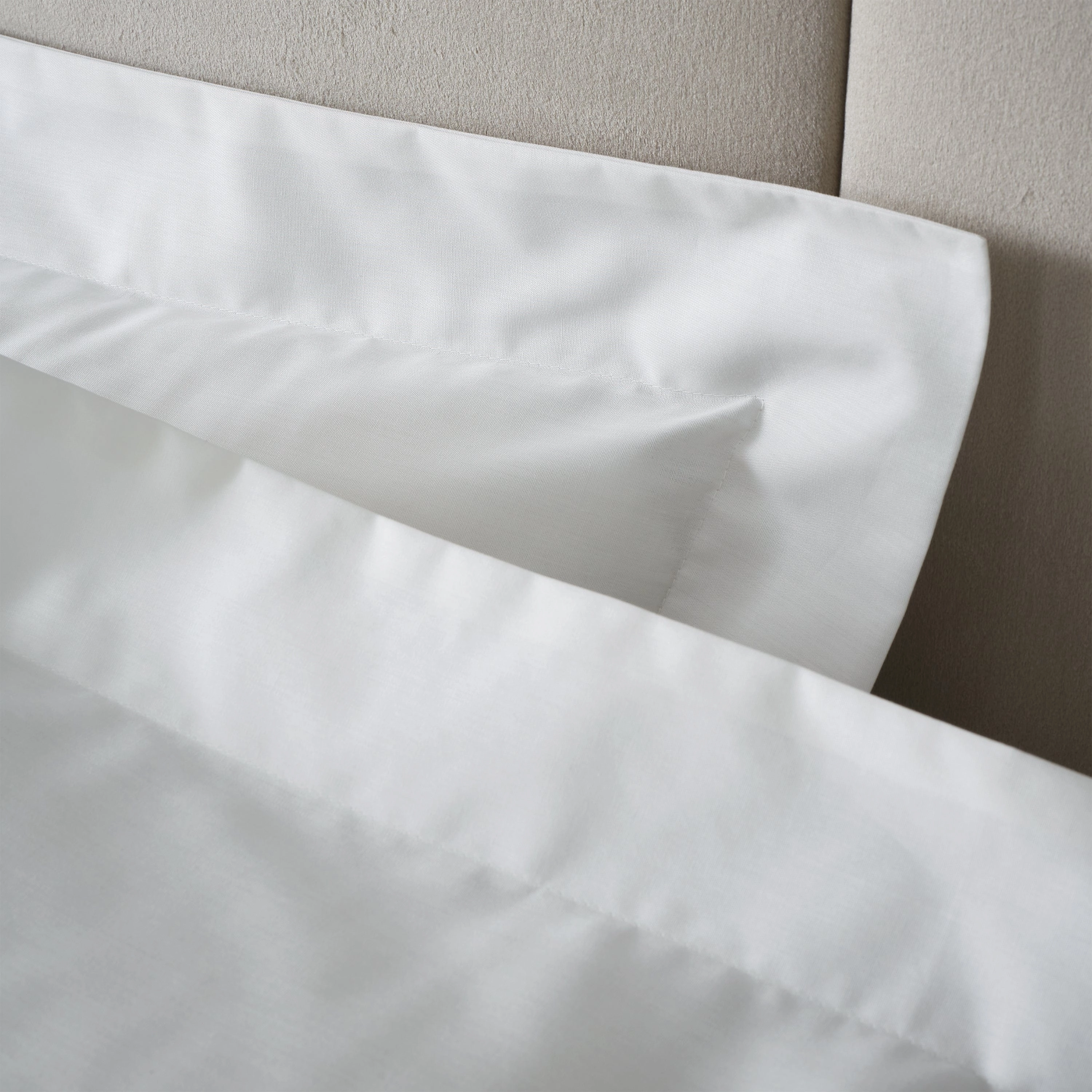 Bianca Fine Linens Egyptian Cotton 180 Thread Count Pillowcase Oxford White