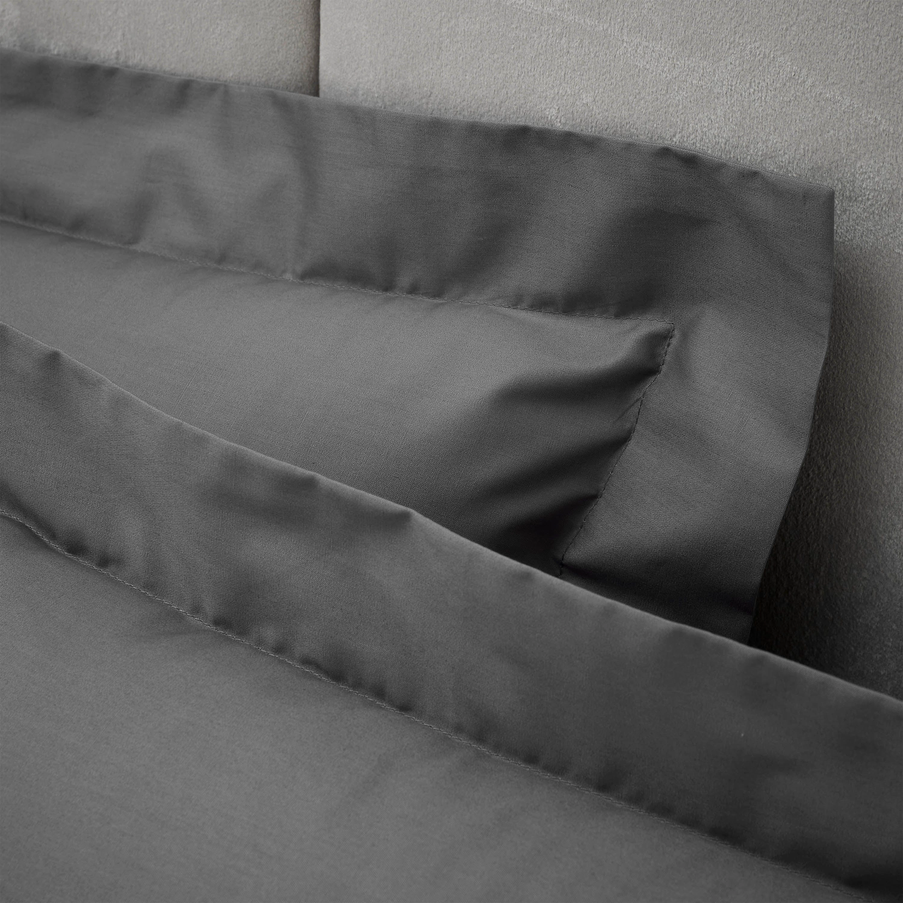 Bianca Fine Linens Egyptian Cotton Oxford 50x75cm Charcoal Grey