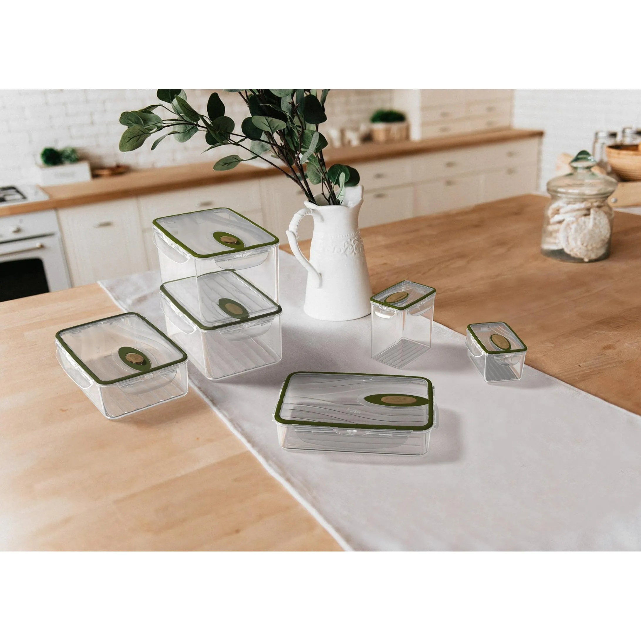 Biesse 6-Piece Kappa Locking Container Set SETKAPPA3