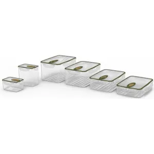 Biesse 6-Piece Kappa Locking Container Set SETKAPPA3 table lamp, bedside lamp