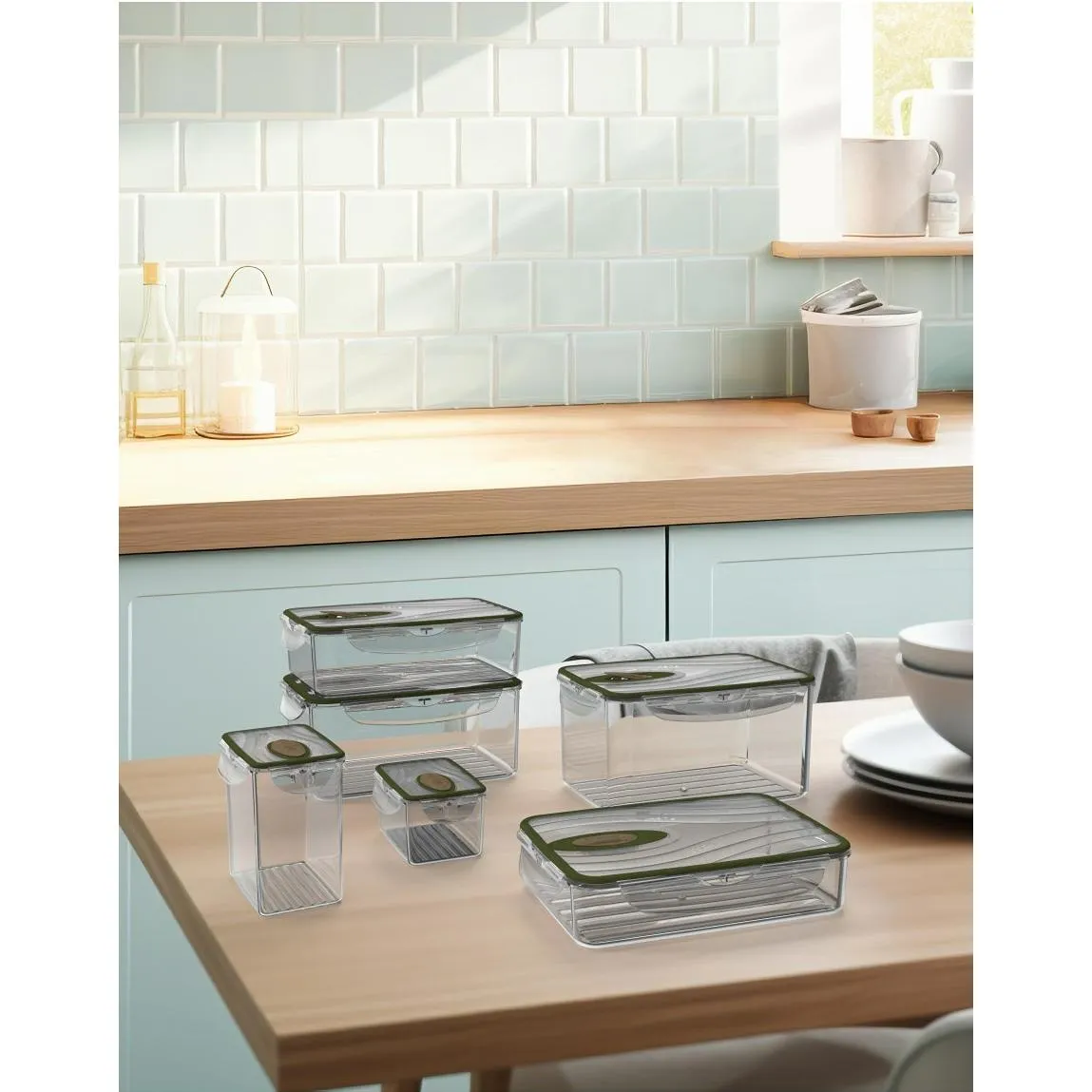 Biesse 6-Piece Kappa Locking Container Set SETKAPPA3