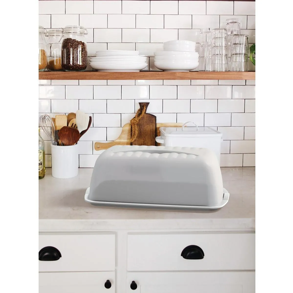 Biesse Portaformaggio Cheese and Bread Box 0971-BIES
