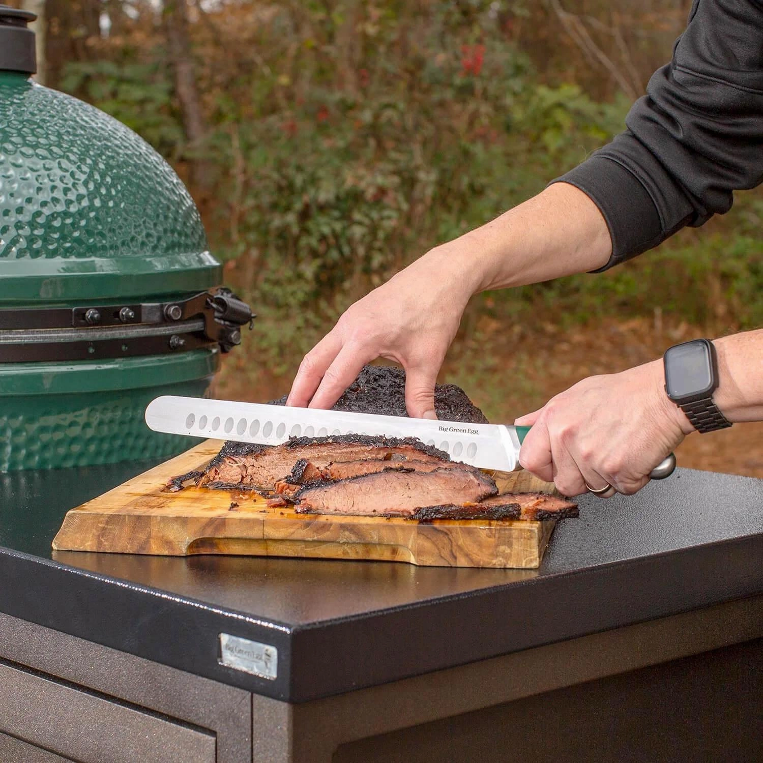 Big Green Egg 12-inch Brisket Slicing Knife with Protective Cover 128805