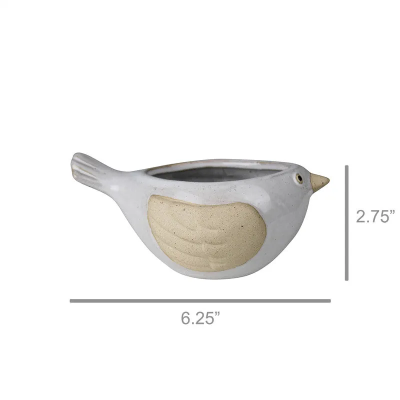 Bird Cachepot, Ceramic