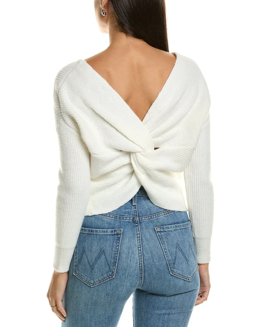 Bishop   Young Jocelyn Twist Back Sweater