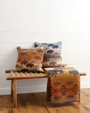 Bison Rush Hour Pendleton Throws Collection luxury bedding, duvet cover
