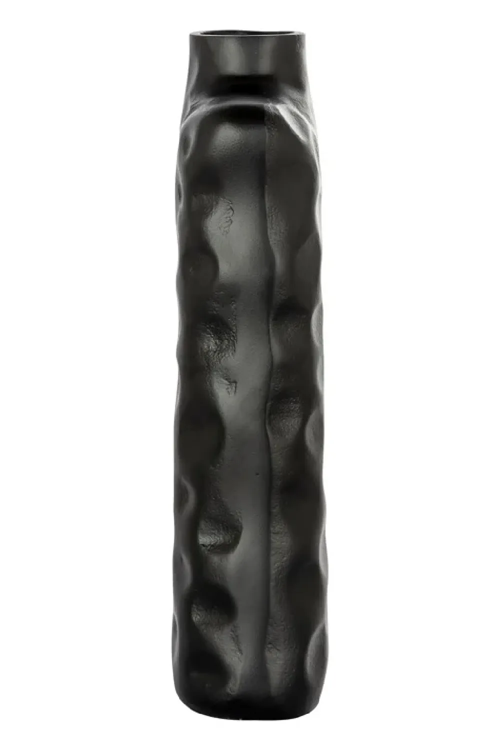 Black Aluminium Rustic Vase | OROA Alain