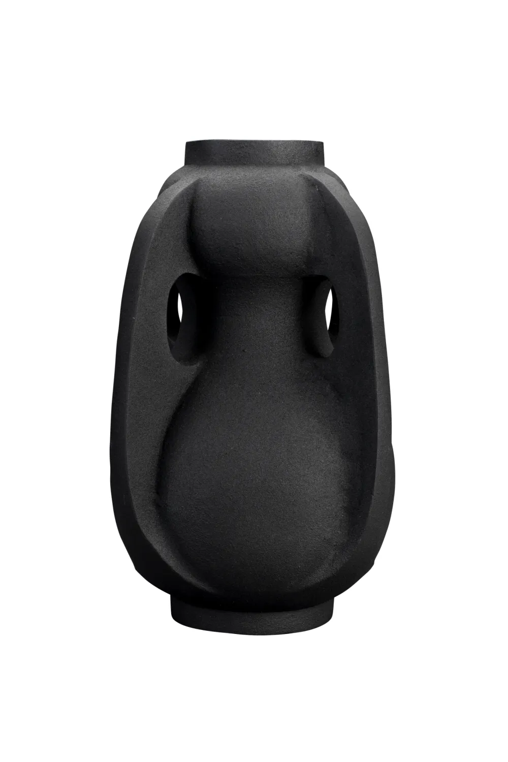 Black Aluminum Vase L | Dutchbone Thiago Vase,Glass Vase