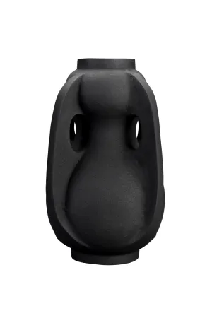 Black Aluminum Vase L | Dutchbone Thiago Vase,Glass Vase