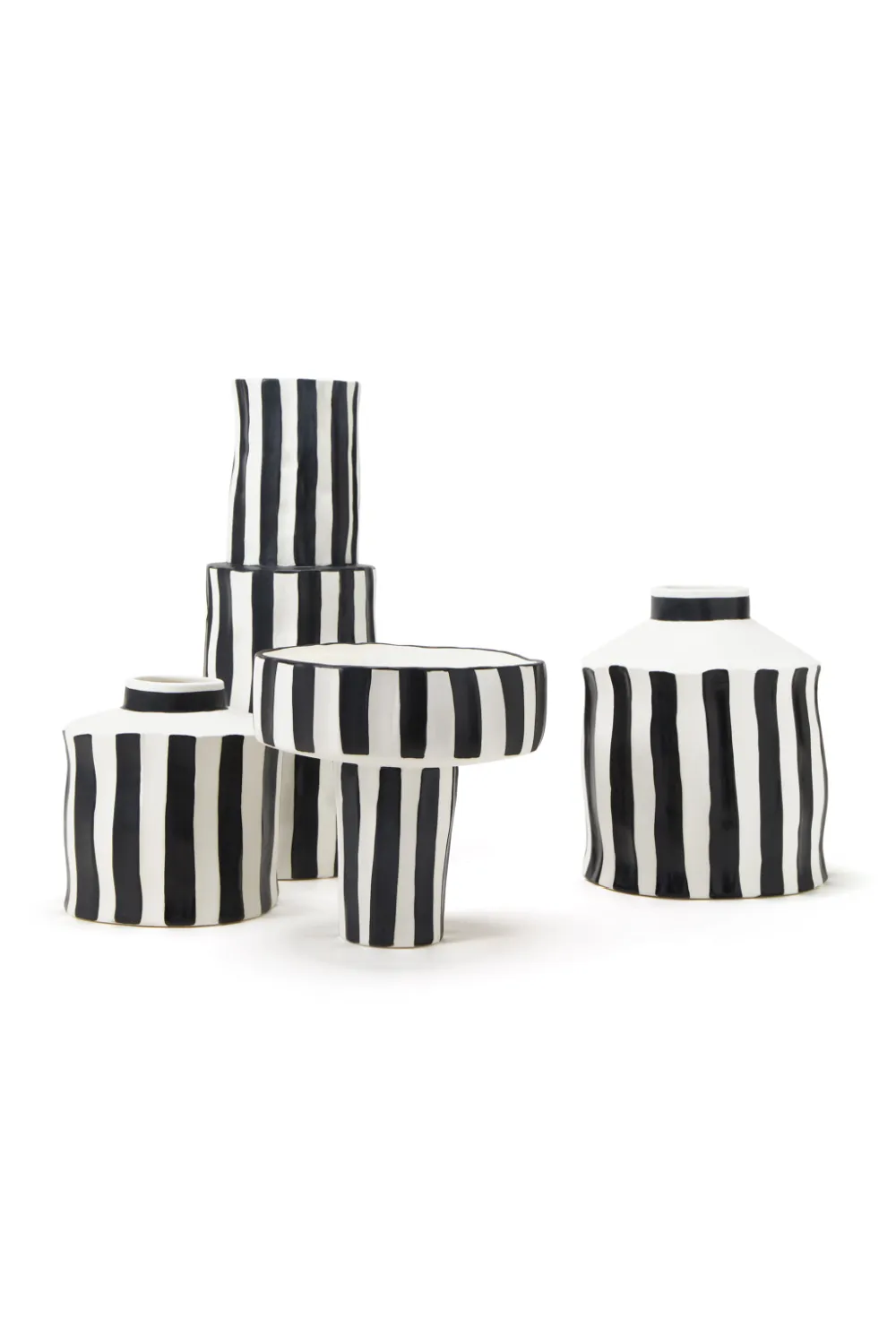 Black & White Ceramic Vase - L | Liang & Eimil Weston II