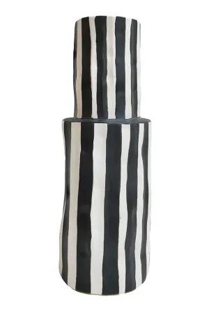 Black & White Ceramic Vase - L | Liang & Eimil Weston II Vase,Glass Vase